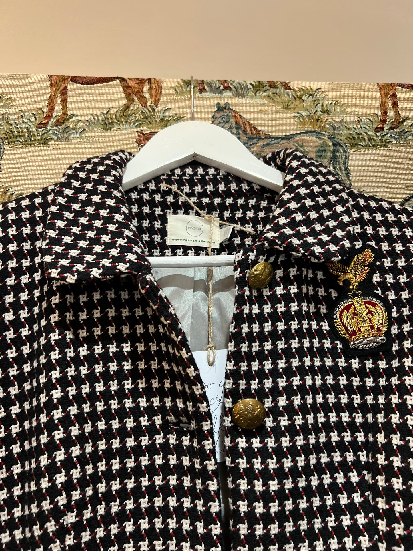 Super Glam Upcycled Designer Jacket