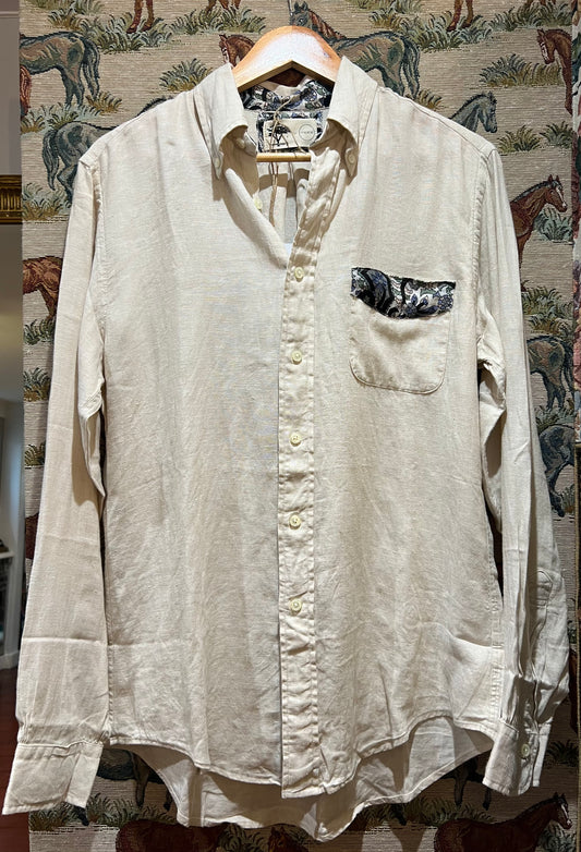 Upcycled Linen Shirt