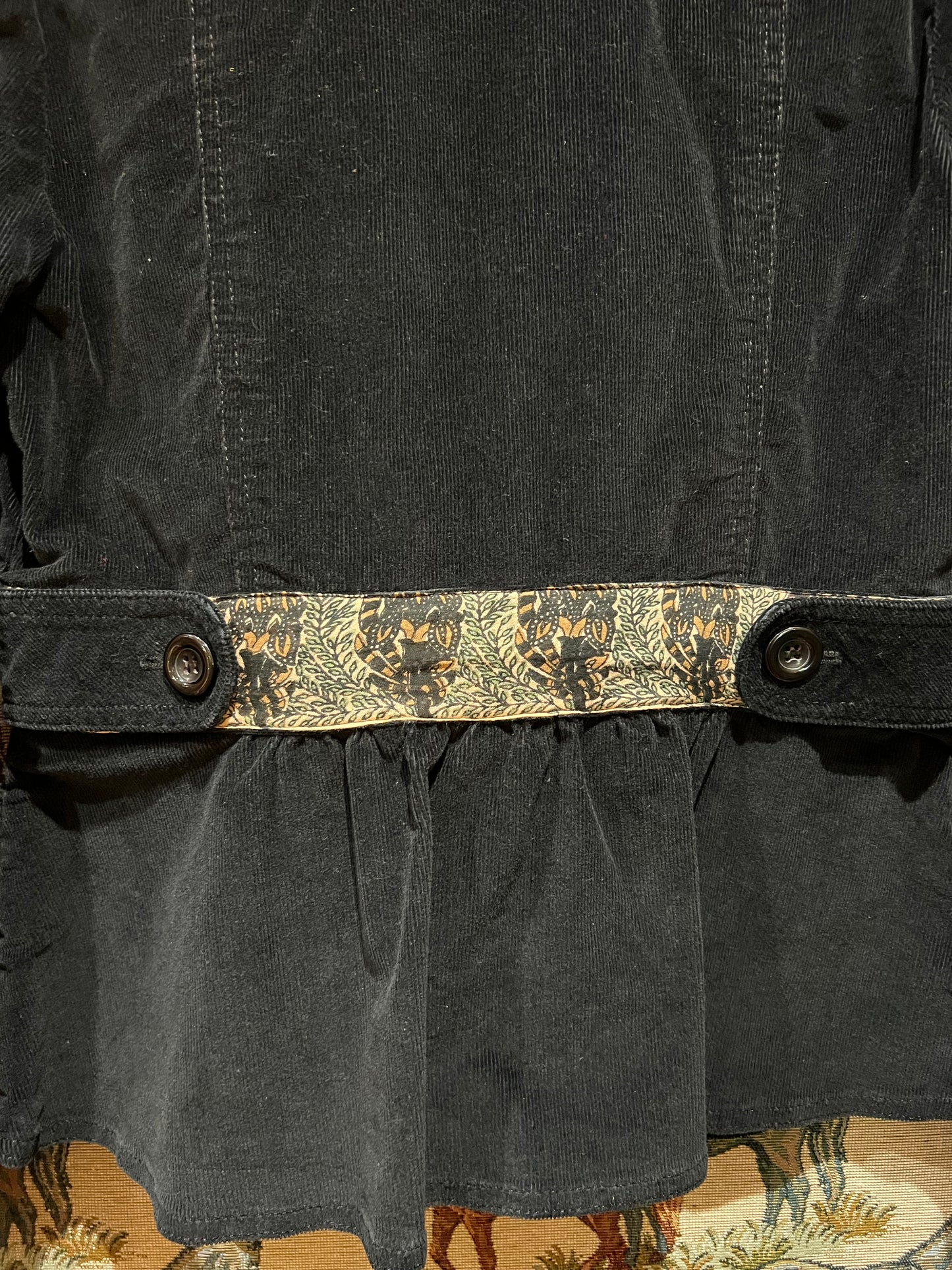 Corduroy Waisted Jacket