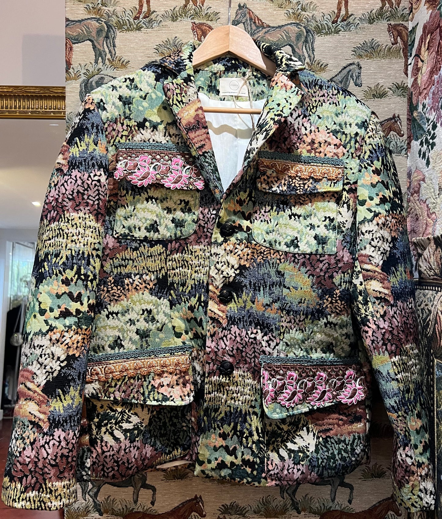 Upcycled Tapestry Jacket