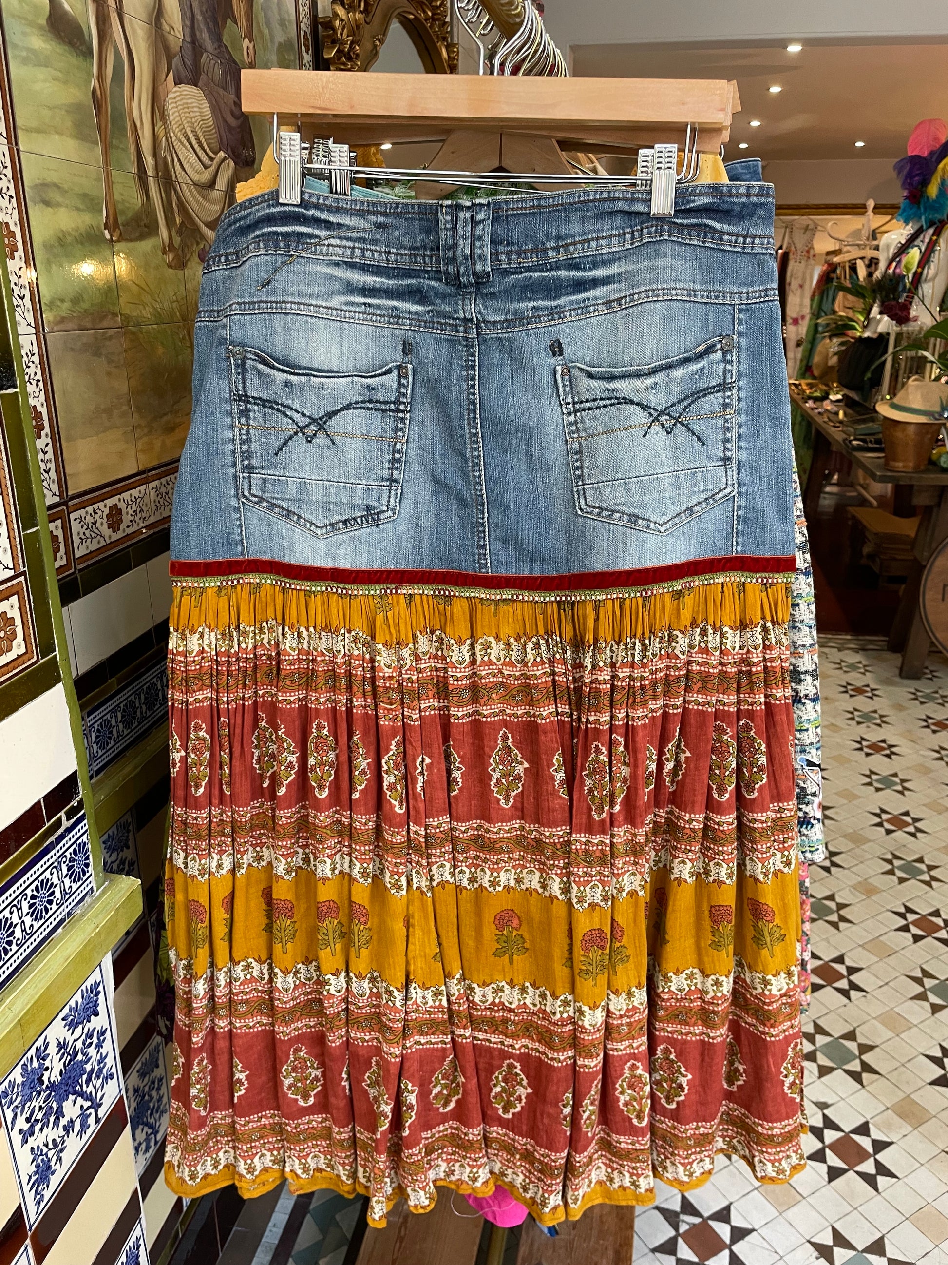 An Upcycled Skirt from mpira.