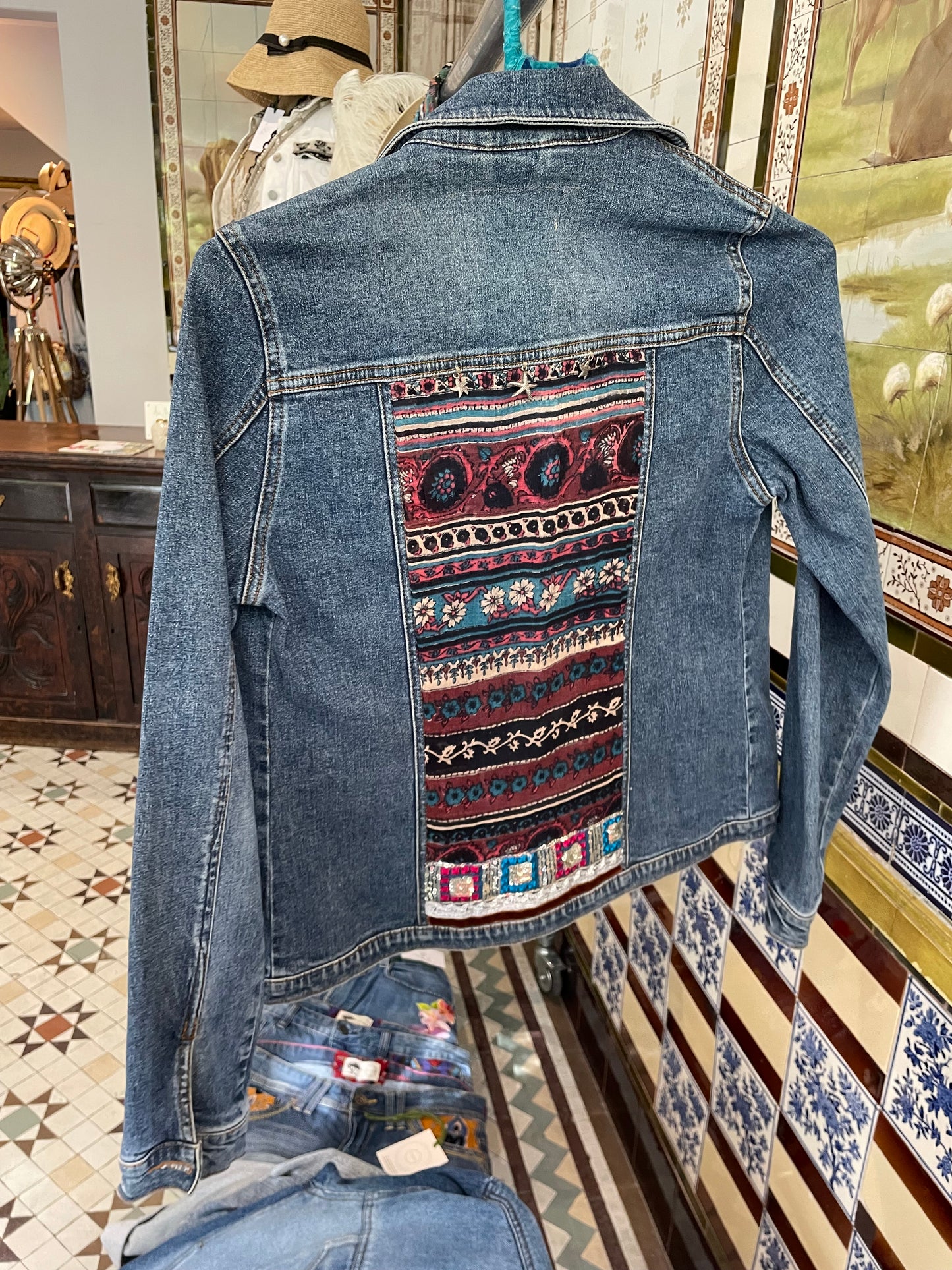 An Upcycled Denim Jacket from mpira.