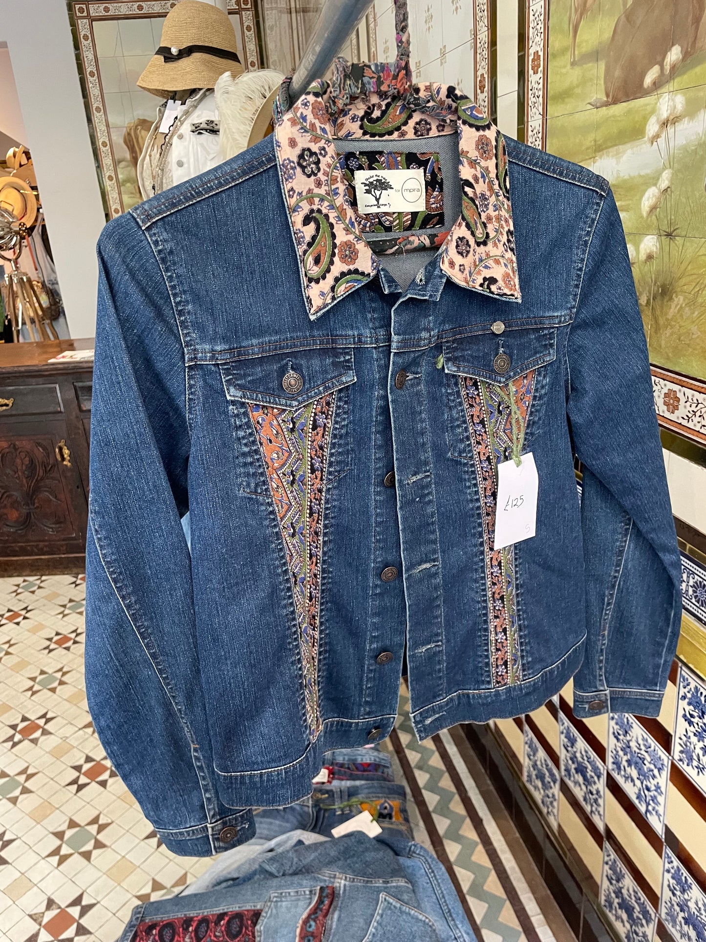 An Upcycled Denim Jacket from mpira.