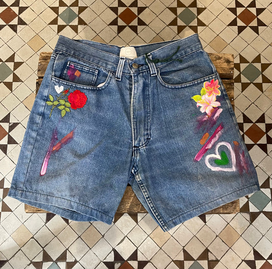 SOLD OUT Upcycled Denim Shorts