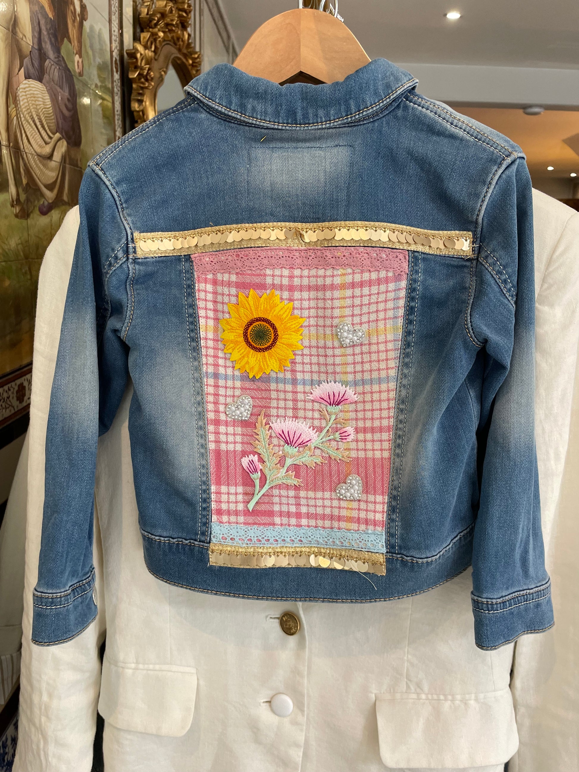 An Upcycled Children's Denim Jacket from mpira.